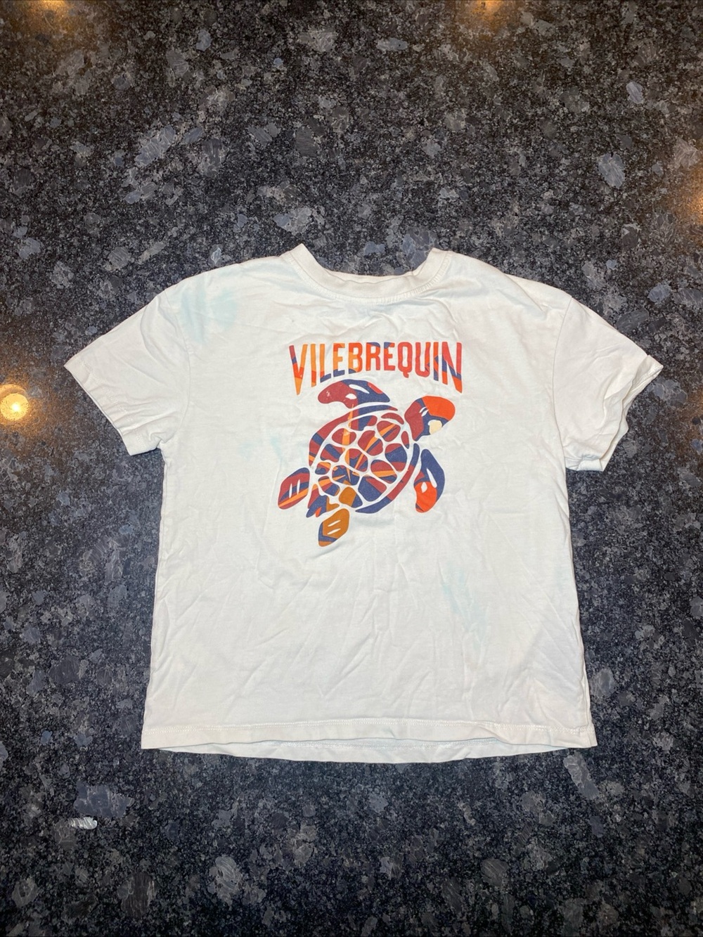 Vilebrequin Cotton T-Shirt Turtle Kids Size 8 READ